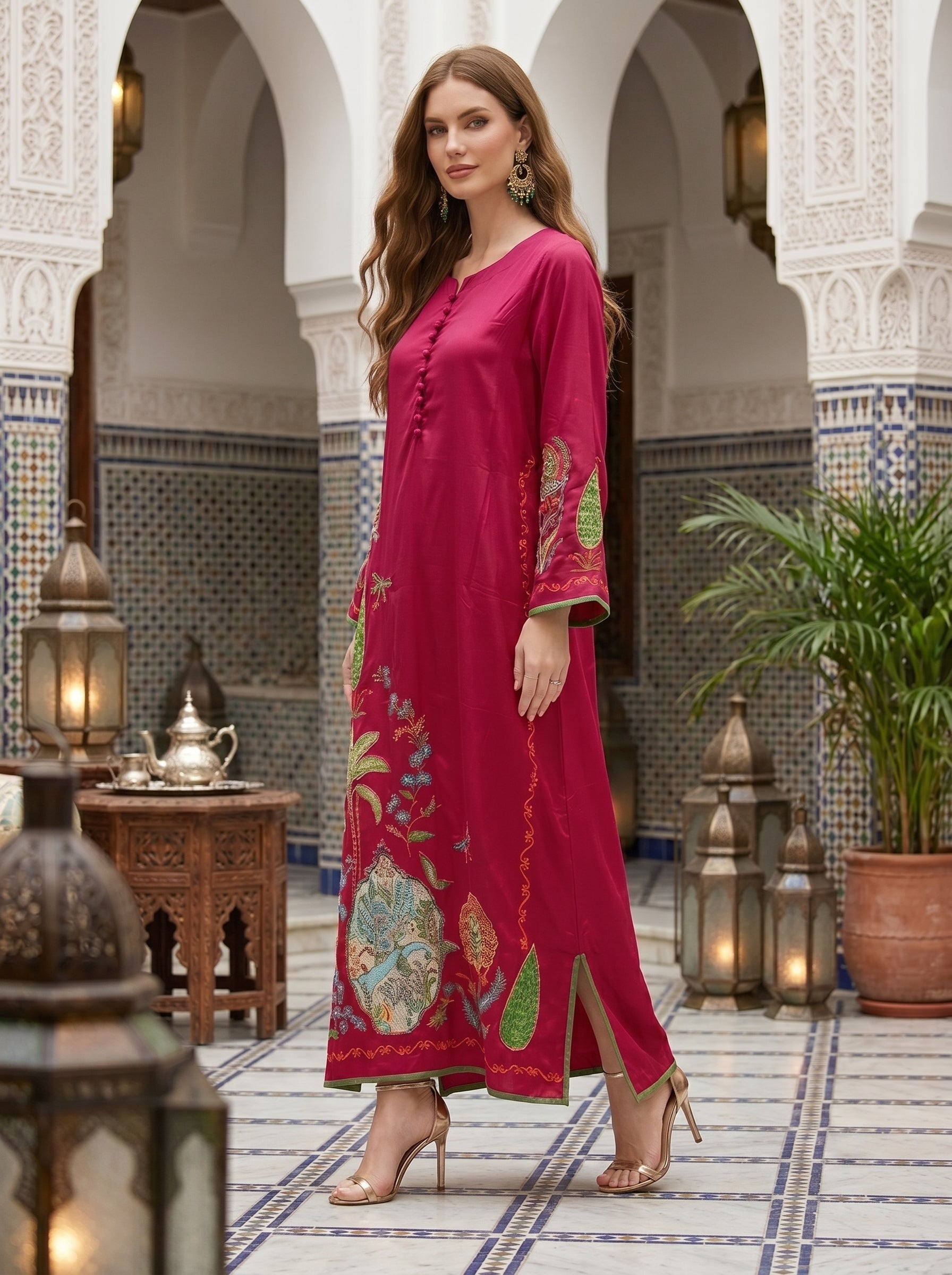 Rose of the Moon Kaftaan