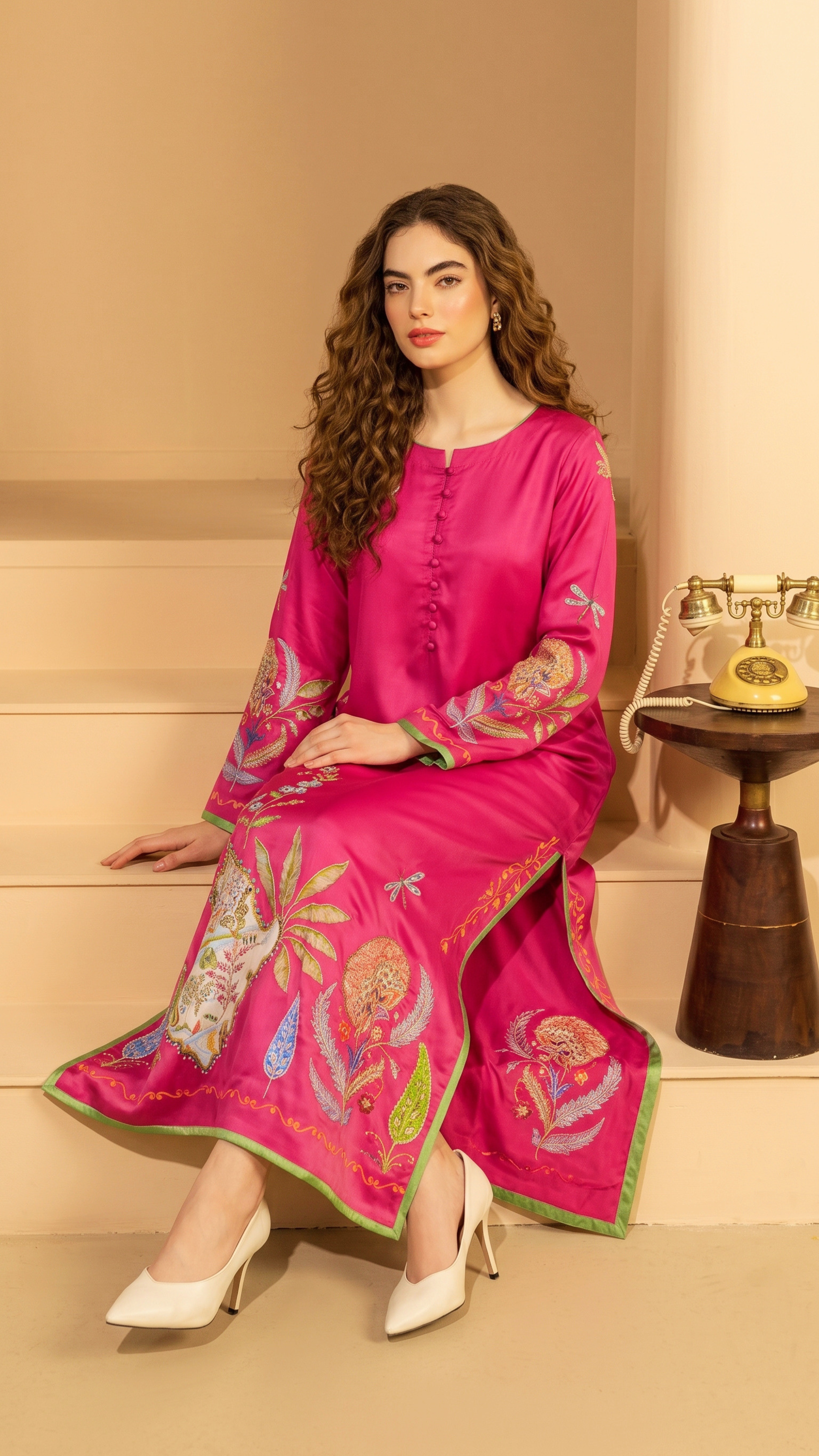 Rose of the Moon Kaftaan