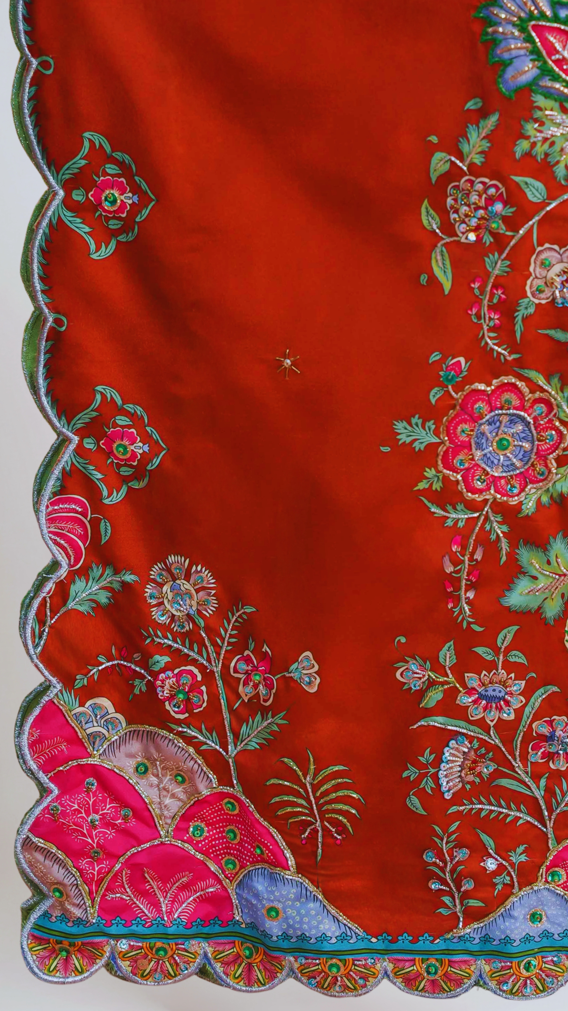 Tree of life - terracotta Kaftaan