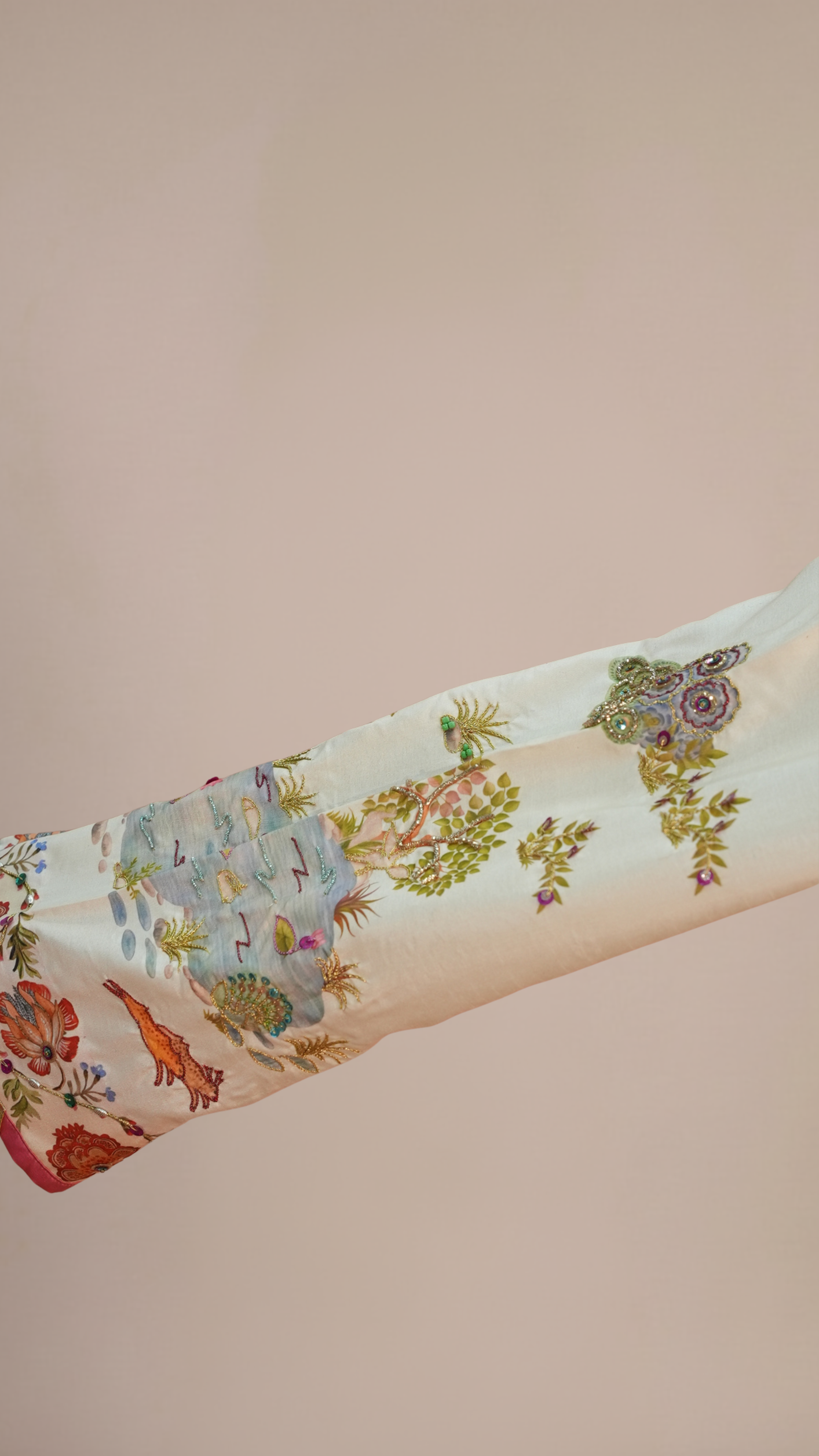 Secret Garden Kaftaan (White)